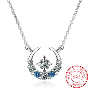 Sterling Silver Zirconia Necklace for Women