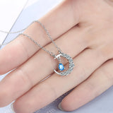 Sterling Silver Zirconia Necklace for Women