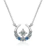 Sterling Silver Zirconia Necklace for Women