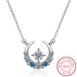Sterling Silver Zirconia Necklace for Women