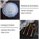 Resin Trays Silicone Molds, 3 Tier Cake Stand Mold, DIY Plate Stand Mold