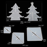 Christmas Tree Cake Stand Epoxy Resin Mold