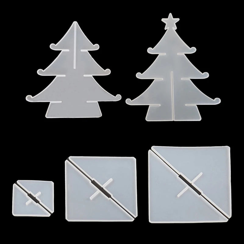 Christmas Tree Cake Stand Epoxy Resin Mold