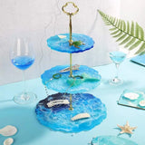 3 Tier Tray Resin Mold Cake Stand with Fittings