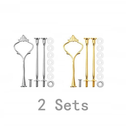 3 Tier Tray Resin Mold Cake Stand with Fittings