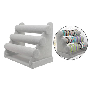 3 Tier Bracelet Holder Jewelry Display Watch Rack