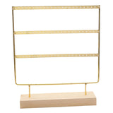 3-Tier Earring Stud Holder Large Storage Organizer