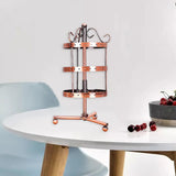 3 Tier Rotating Earring Holder 108 Holes Jewelry Display Stand