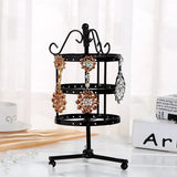 Earring Spin Table 72 Holes Organizer Jewelry Display Stand