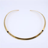 3-Color Smooth Collar Necklace Women Jewelry HL306