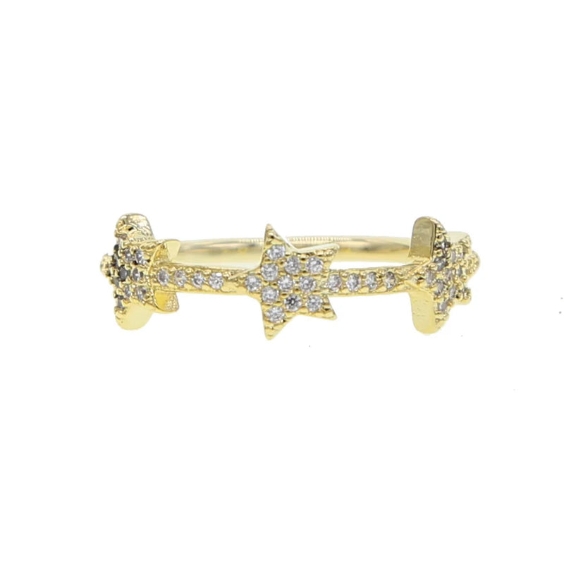 CZ Eternity Band Ring Size 6 7 8 Minimal Midi Knuckle Christmas