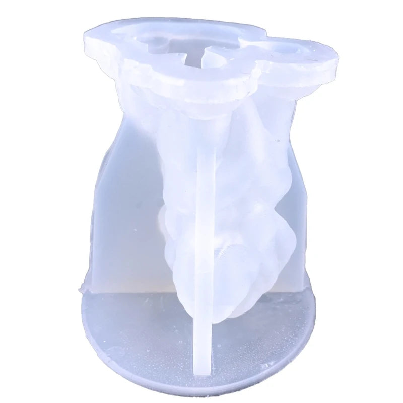 3D Candle Molds Dog Cattle Craft Art Silicone Mold for Candle Soap Desktop