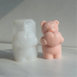 3D Bear Shape Craft Silicone Mold for Soap Making