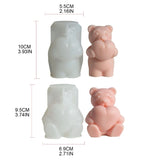 3D Bear Shape Craft Silicone Mold for Soap Making