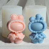 Rabbit Shape Art Silicone Mold for Soap Making
