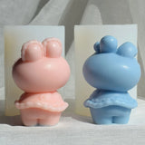Rabbit Shape Art Silicone Mold for Soap Making