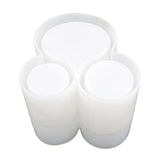 3-in-1 Cosmetic Storage Box Epoxy Resin Mold Makeup Organizer Silicone Mould