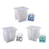 3 in 1 Phone Holder Mold Epoxy Resin Craft Phone Bracket Molds