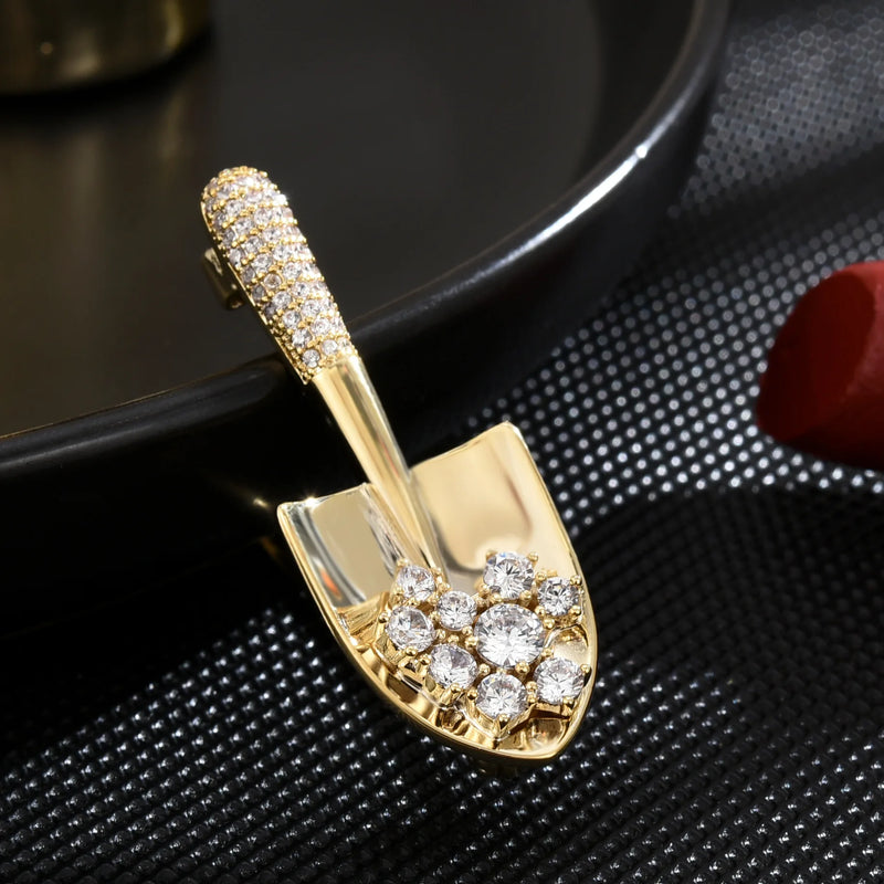 Crystal Crown Brooches Pins Rhinestone Pearl Badges Lady Suit Coat Jewelry