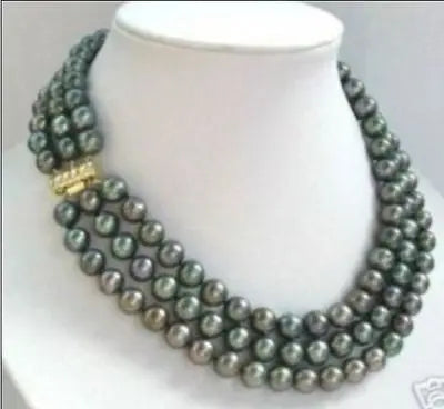 Tahitian Pearl Necklace 43cm 45cm 48cm 7-8mm 8-9mm