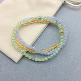4mm Bead Women Bracelet Nature Stone Variety Choices