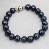 Freshwater Cultured Pearl Beads Strand Bangle Bracelet 7.5 inch