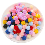 15mm Lace Ball DIY Flower Pompoms Craft Plush Mesh Pendant