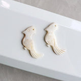 12Pcs Natural Freshwater Shell Beads Animal Necklace Charms Pendants