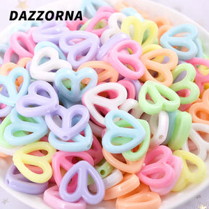 Candy Cartoon Love Acrylic Beads 30-150Pcs/Lot for DIY Jewelry Making