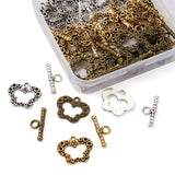 Tibetan Style Alloy Toggle Clasps for DIY Jewelry Making
