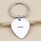 Personalized Couples Keyring Engrave Name Date Sentence Men Women