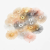 Sunflower Daisy Earrings Jewelry Accessories 30x31.9mm