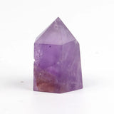30-35mm Purple Crystal Carving Sceptre Points Chakra Healing Reiki