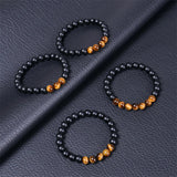 70th Birthday Natural Stone Bracelet
