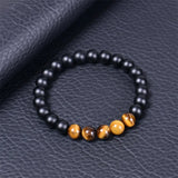 70th Birthday Natural Stone Bracelet