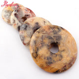 30,40,50mm Crazy Lace Agate Stone Bead for DIY Necklace Pendant Jewelry Making