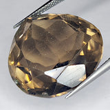30.42ct Smoky Quartz Pear Cut 20x20mm Gemstone