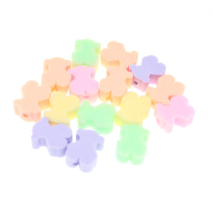 Polymer Clay Candy Bear Beads for DIY Kids Jewelry Making