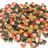 Polymer Clay Beads Cartoon Girl Spacer Beads 10mm