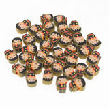 Polymer Clay Beads Cartoon Girl Spacer Beads 10mm