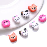 10mm Animal Polymer Clay Beads for Jewelry Making