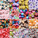 Polymer Clay Beads Mix Alien Fruit Animal Spacer Beads for Jewelry Making