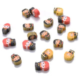 Polymer Clay Cat Envelope Rose Beads 8-10mm for Jewelry Making DIY