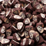 Fruit Polymer Clay Beads Spacer Strawberry Bread Jewelry Making Bracelet
