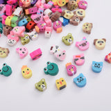 Mixed Polymer Clay Beads Loose Spacer Beads for Jewelry Making DIY