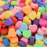 Mixed Polymer Clay Beads Loose Spacer Beads for Jewelry Making DIY