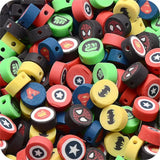 Multicolor Clay Spacer Loose Beads for Jewelry Making