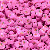 Polymer Clay Heart Beads Mushroom Star Loose Beads DIY Jewelry Making
