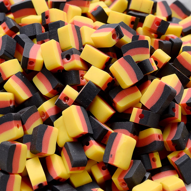 National Flag Clay Beads Mix Spacer Beads For Jewelry Making DIY