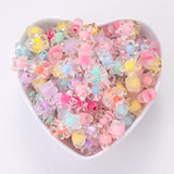 Transparent Acrylic Flower Beads Spacer for Jewelry Making DIY